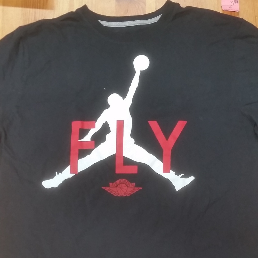 Rare Vintage 90s Nike Air Jordan Fly Tee